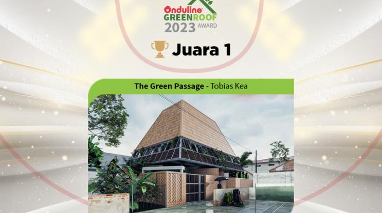 juara satu onduline green roof award 2023