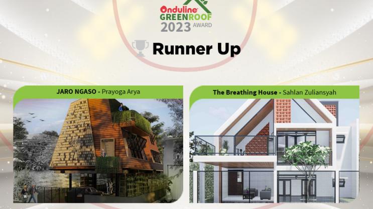 runnner up onduline green roof award 2023